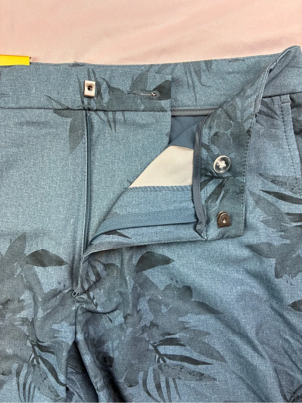all in motion Floral Performance Flat-Front Shorts